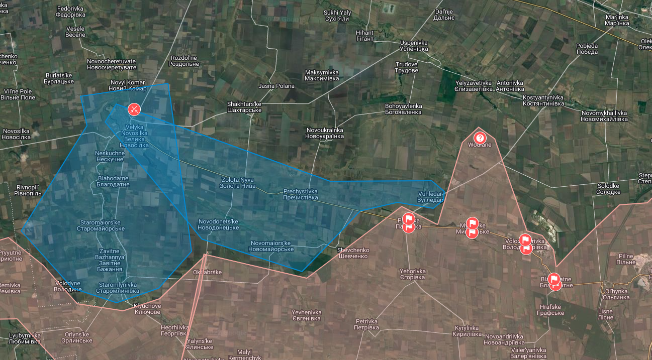 [ Front ] Russian Forces burst out of the east side Velyka