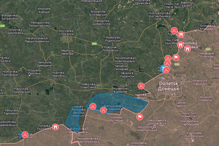 [ Donetsk Front ] DPR / Russian Forces captures Verkhnotoretske ...