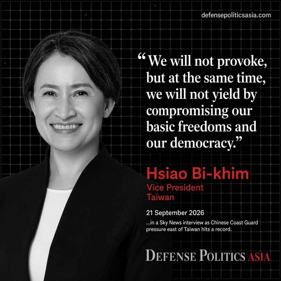 Hsiao Bi Khim Will Not Yield