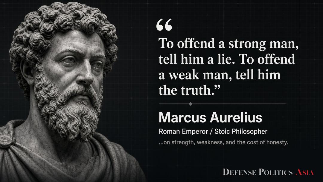 Marcus Aurelius Offend Strong Man