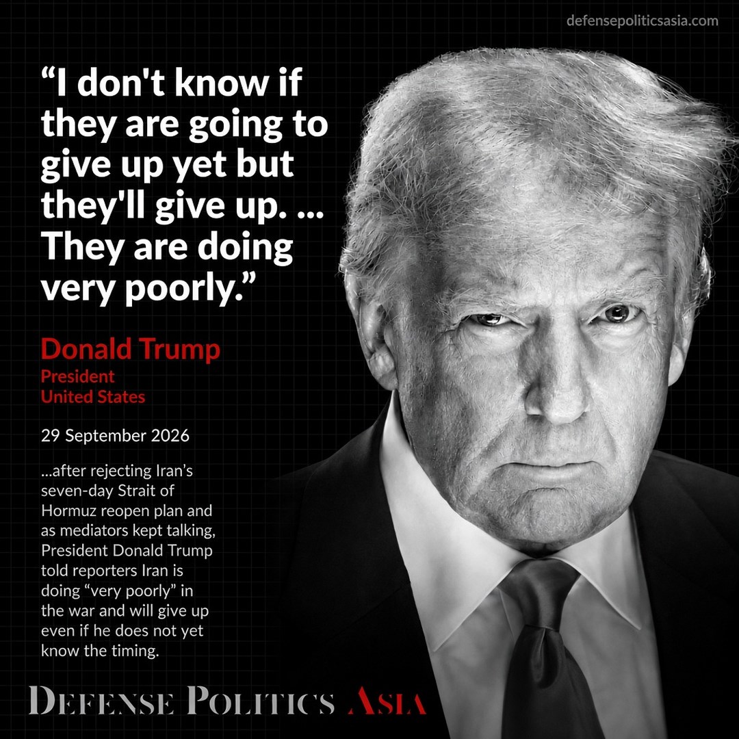 Donald Trump Theyll Give Up