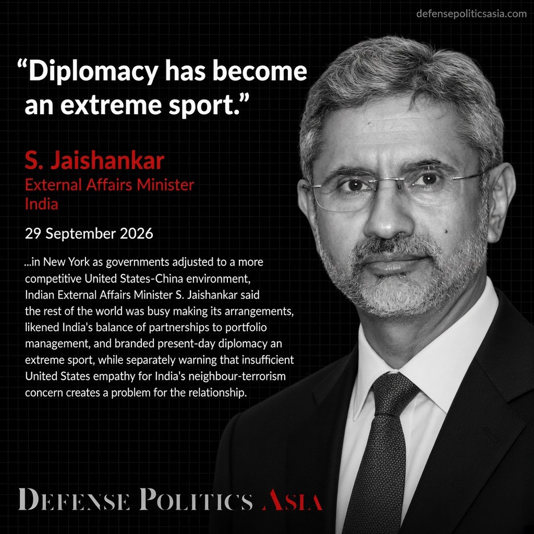 S Jaishankar Extreme Sport